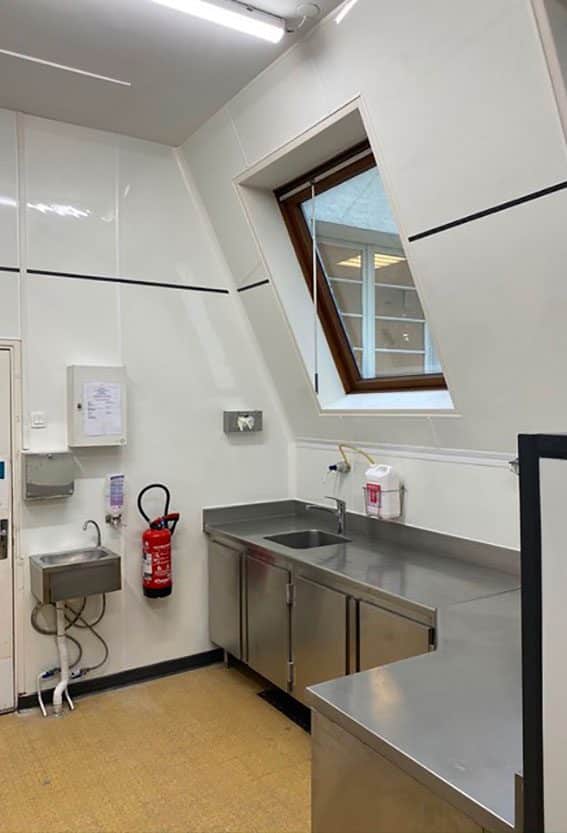 rénovation cantine scolaire